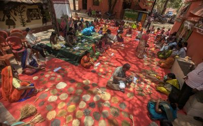 Sangham Women showcase seed diversity at Seed Festival commemorating International Seed Day.